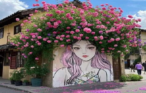 石台怎么设计网红打卡墙绘