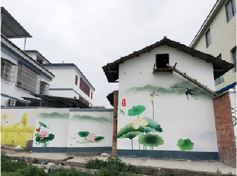 石台室外墙绘-从选材到保养。