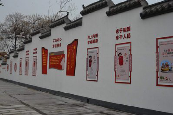 石台墙体彩绘-乡村文化墙