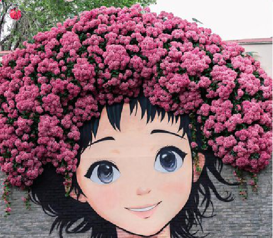 石台墙体彩绘-网红墙打卡