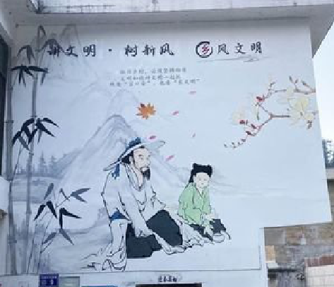 石台分享几个墙绘保养知识。